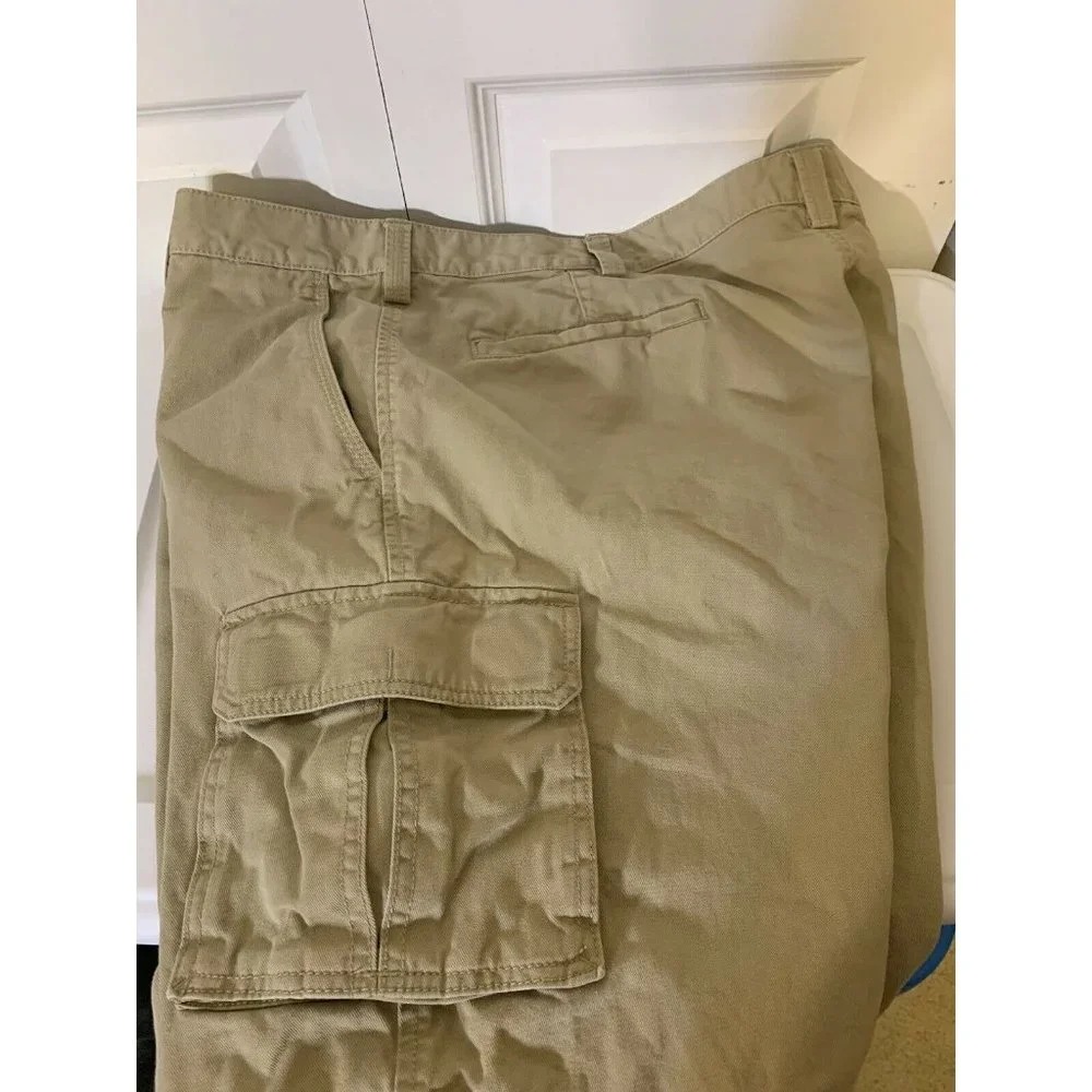 Dockers‎ Men’s Sz 44 tan Cargo Shorts Cotton Regular Fit Multiple Pockets